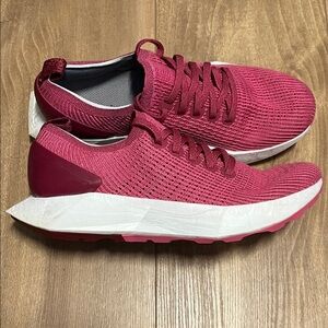 Allbirds Tree Flyer Sneakers Lux Pink/Blizzard Size 7.5